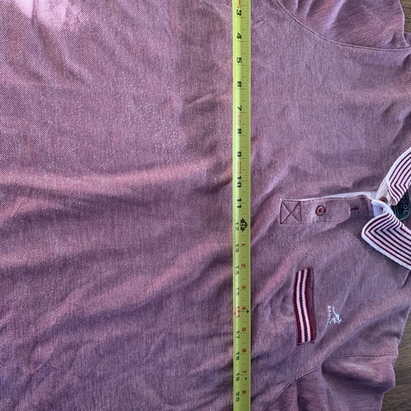 2/40$ Vintage kangol xl polo red - Picture 6 of 6